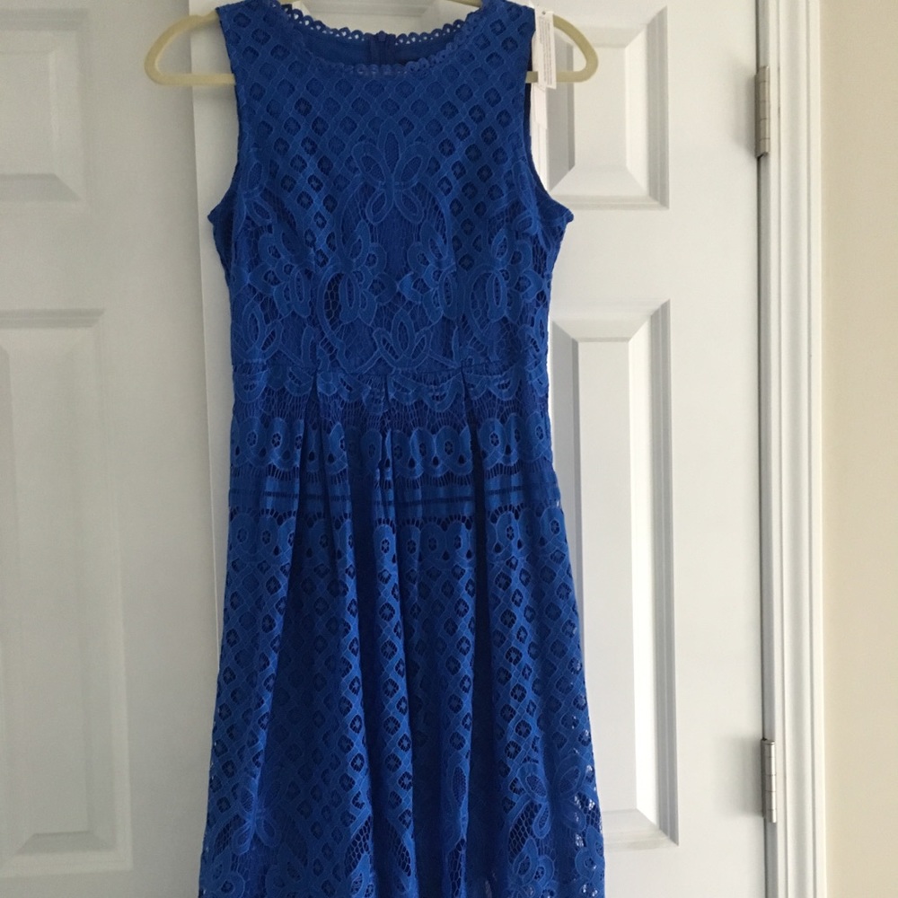 Blue Lace Dress!